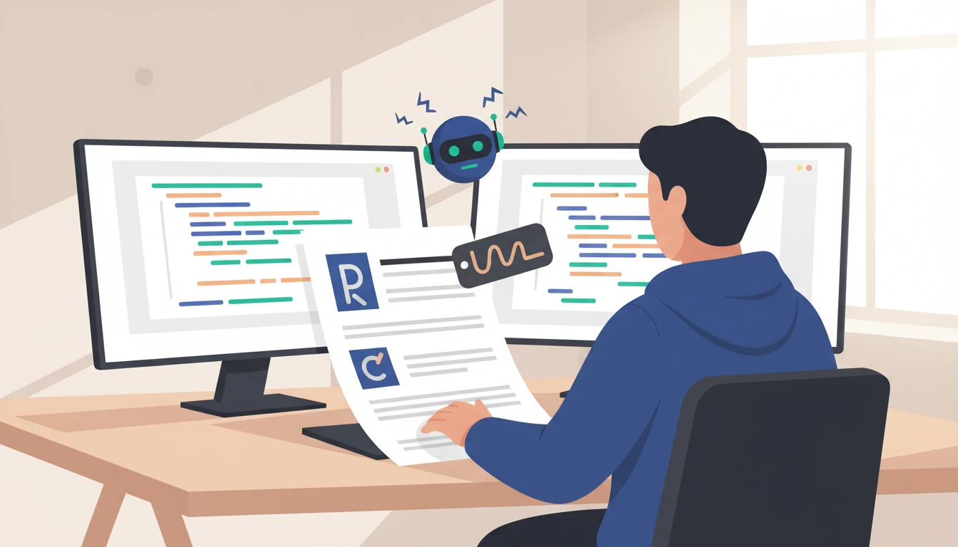 A resume with creative section headings like 'Profile' instead of 'Summary' is shown with a puzzled ATS parser icon, and a tag 'Unrecognized' next to the contact details. - illustration